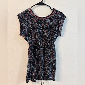 Motherhood Maternity Floral Tie-Waist Blouse
